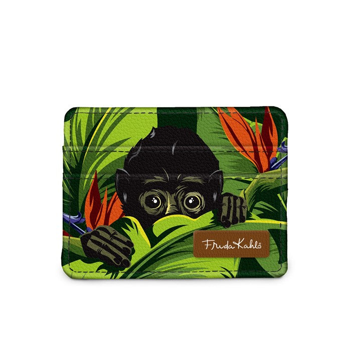 Frida Kahlo Monkey Slim Wallet - Web Only Exclusive