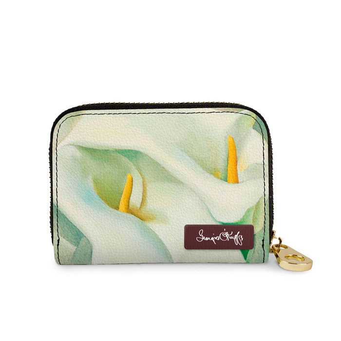 O'Keeffe Calla Lily Zippered Wallet - Web Only Exclusive