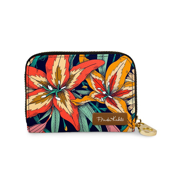 Frida Kahlo Tiger Lily Zippered Wallet - Web Only Exclusive