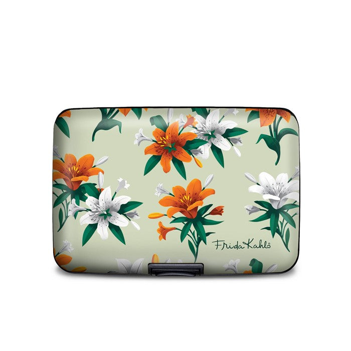 Frida Kahlo Mint Tiger Lilies Armored Wallet - Web Only Exclusive