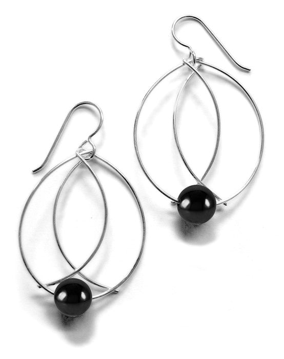 Wire Overlapping Circle Earrings - Web Only Exclusive