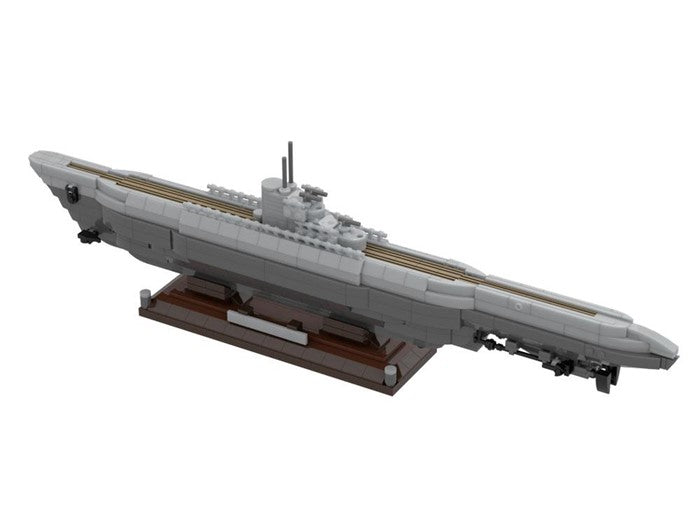 U505 Submarine Building Block Set - Web Only Exclusive