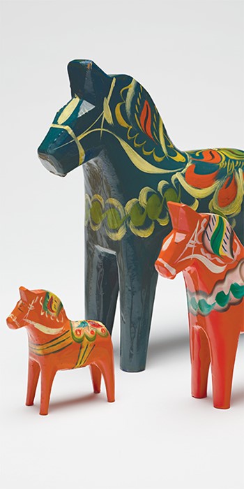 Exhibition Banner - Scandinavian Design - Dala Horses