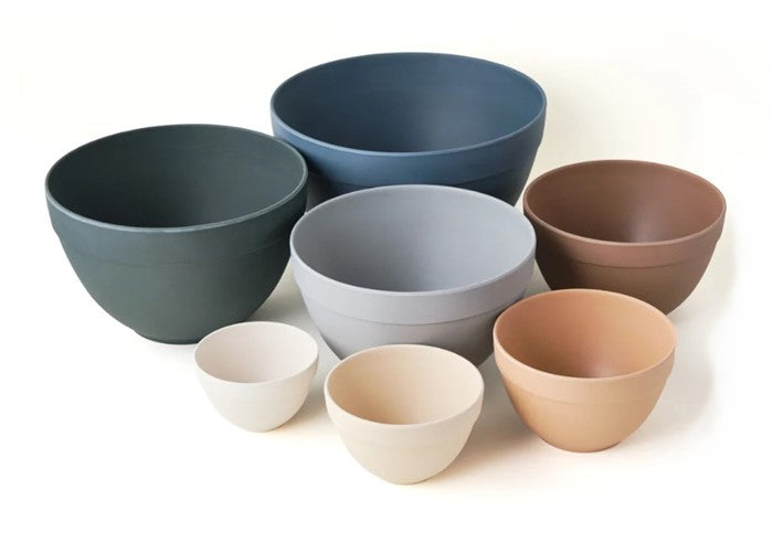 Bamboo Nesting Bowl Set - Neutrals