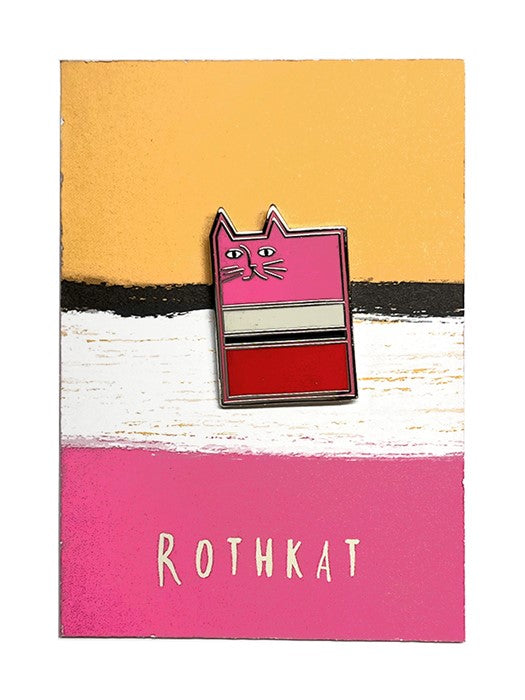 Rothkat Artist Pin